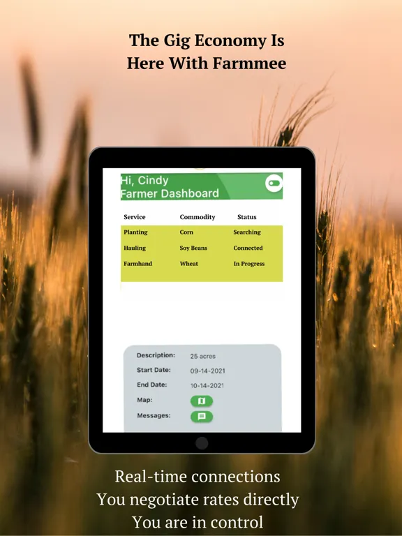 Farmmee iPad  Screenshots