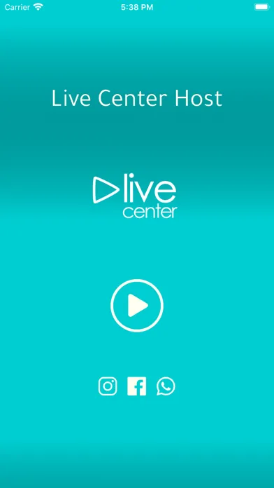 Live Center Host Screenshots