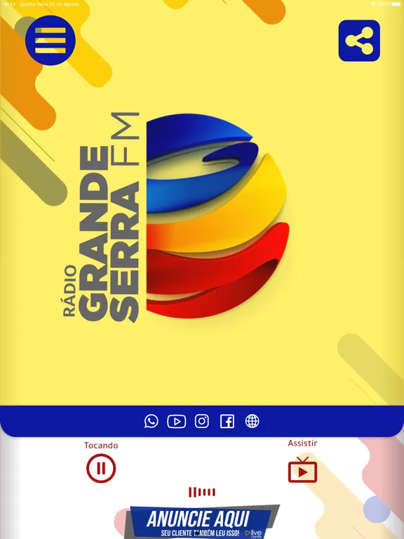 Rádio Grande Serra FM iPad 应用截图