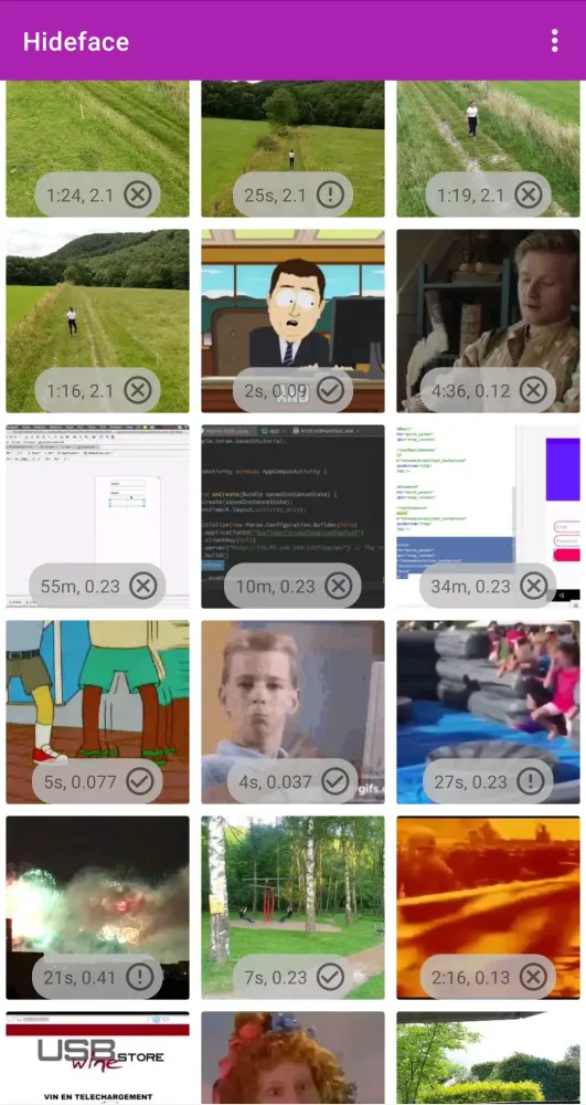 Hideface Screenshots