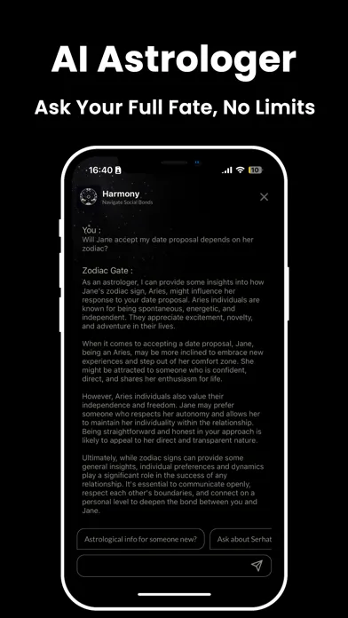 Zodiac Gate - AI Astrologer سکرین شاٹس