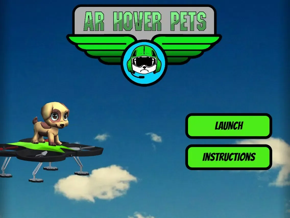 Zrzuty ekranu AR Hover Pets iPad 