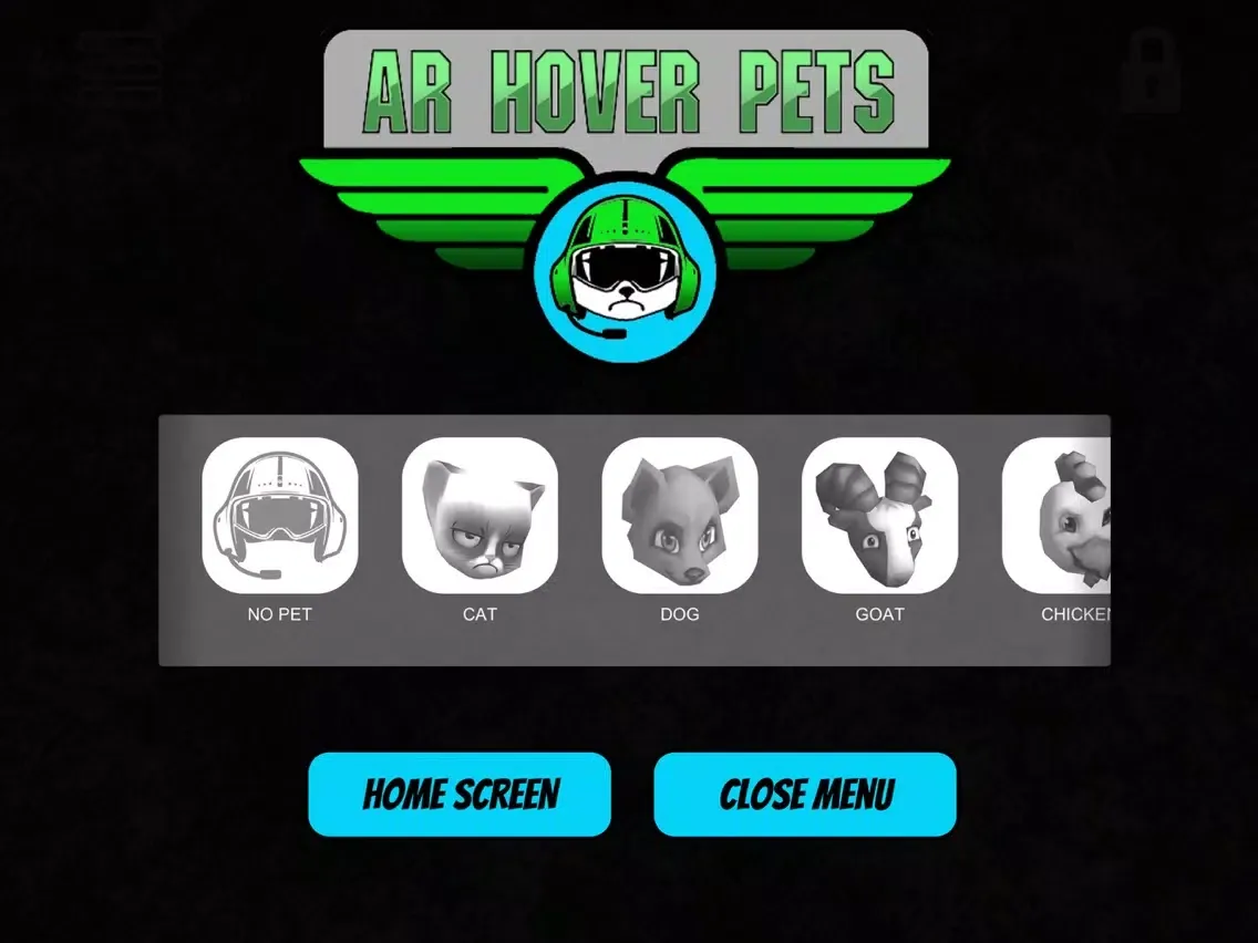 Zrzuty ekranu AR Hover Pets iPad 