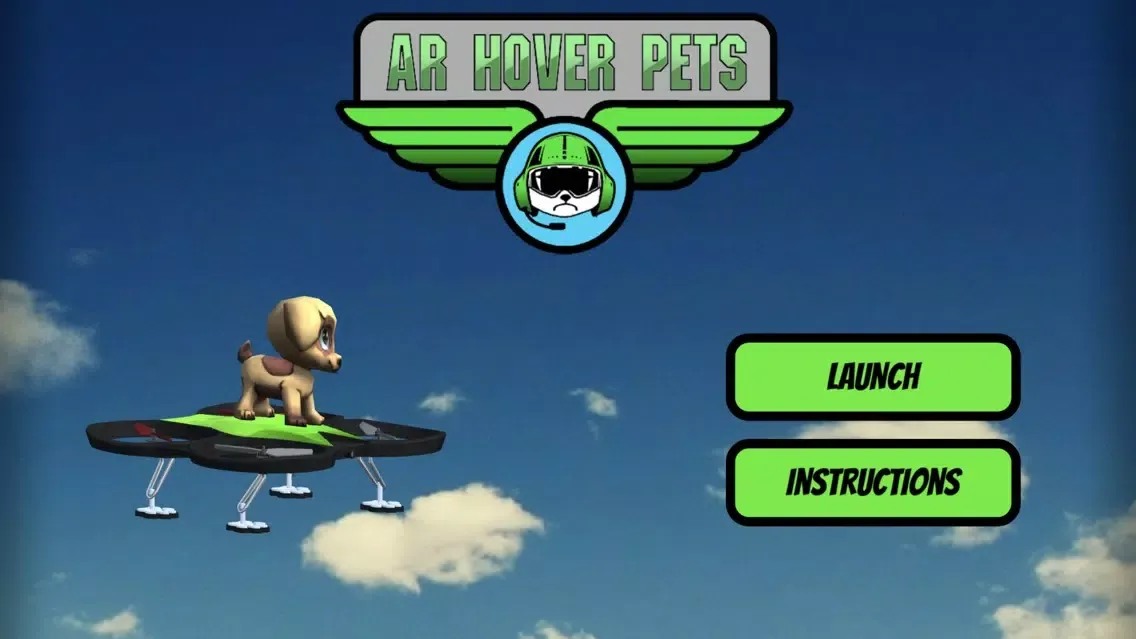Zrzuty ekranu AR Hover Pets