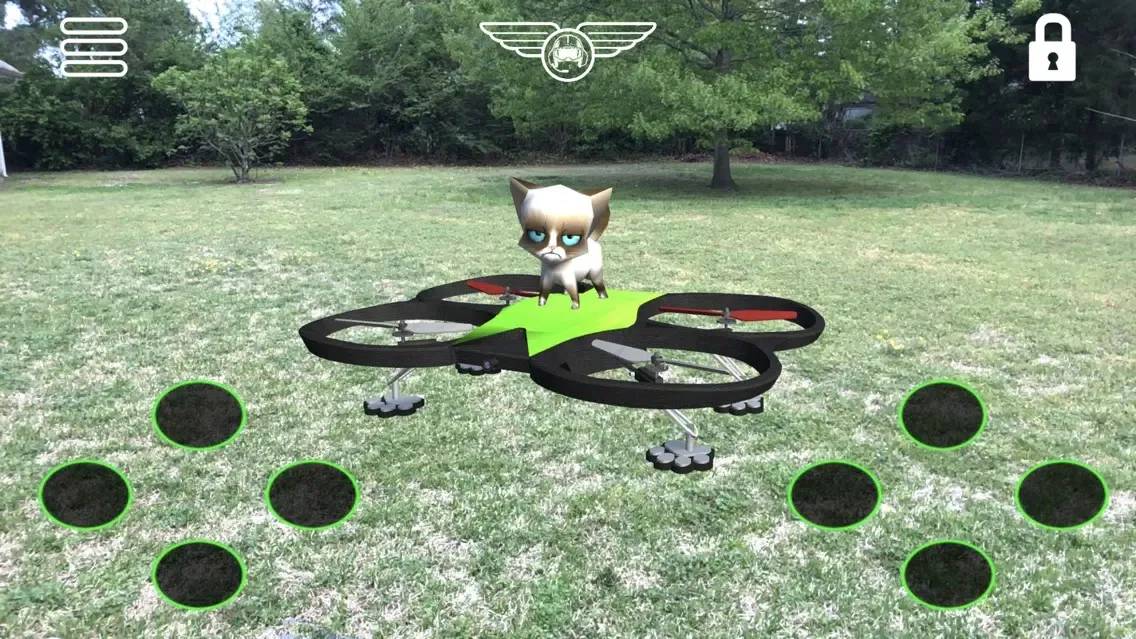 Zrzuty ekranu AR Hover Pets
