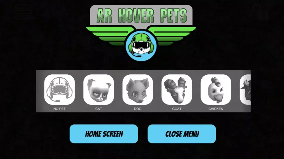Zrzuty ekranu AR Hover Pets