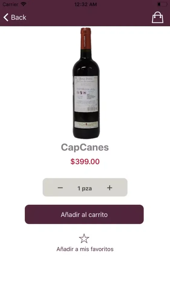 Capturas de pantalla de Kosher Vinos