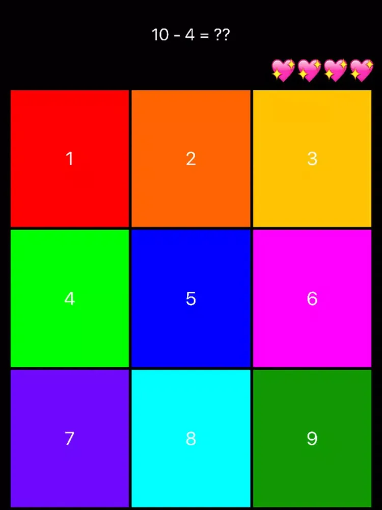 HeartHeart - Elementary Arithmetic Operation Trainer iPad 应用截图