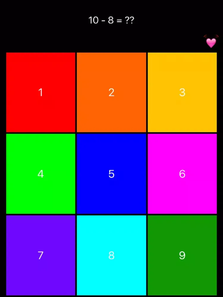 HeartHeart - Elementary Arithmetic Operation Trainer iPad 应用截图