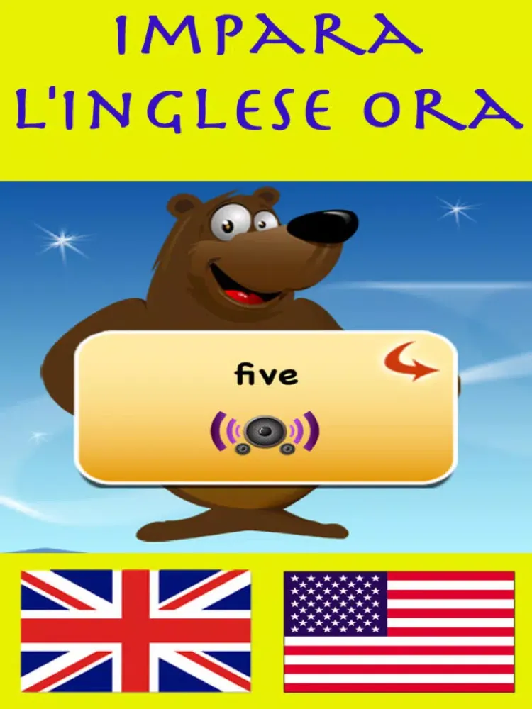 تصاویر Impara l'Inglese Ora - Learn English & American Vocabulary from Italian Words iPad 