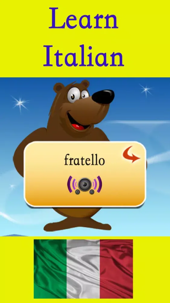 Learn Italian - Pronunciation, Dictionary, Flash-Cards & Fun Language Study Games To Improve & Test Your Italian Vocabulary Screenshots