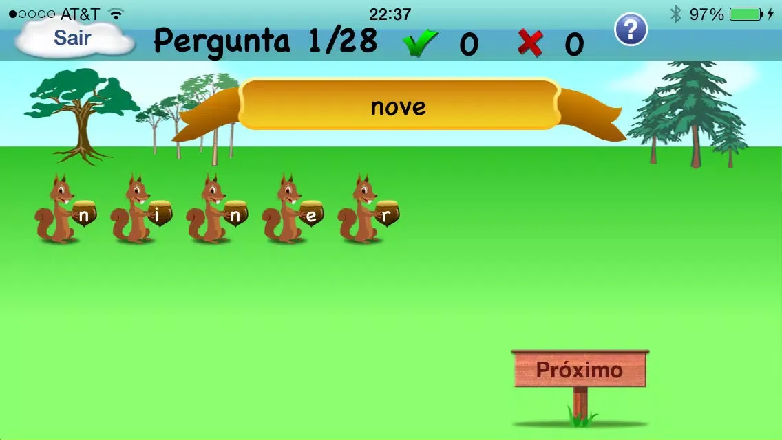 ภาพหน้าจอของ Aprender Inglês Agora - Learn English & American Vocabulary from Portuguese Words