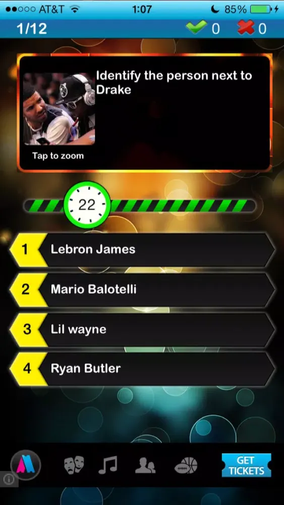 Celebrity Fan Quiz - Drake edition سکرین شاٹس