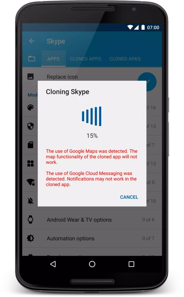 App Cloner Screenshots