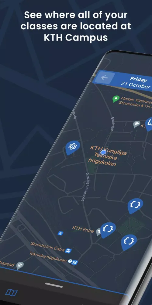 KTH - Kungliga Kartan Screenshots