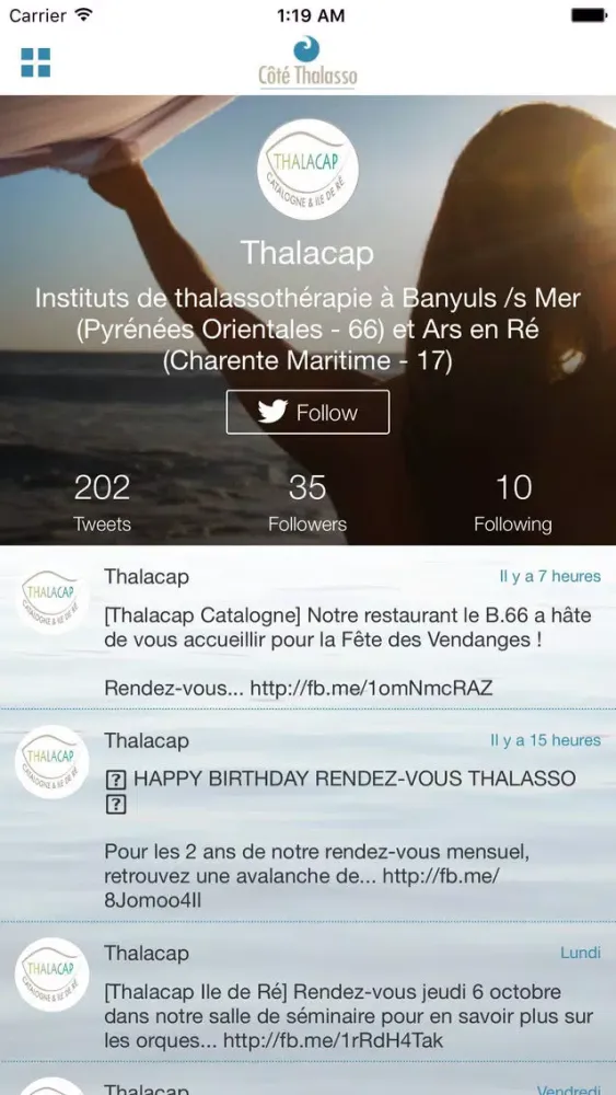 Côté Thalasso应用截图