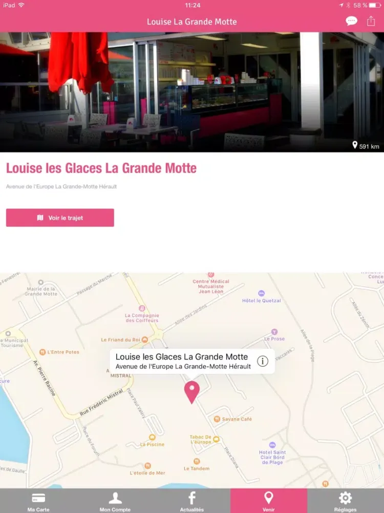 LOUISE La Grande Motte iPad  Ekran Görüntüleri