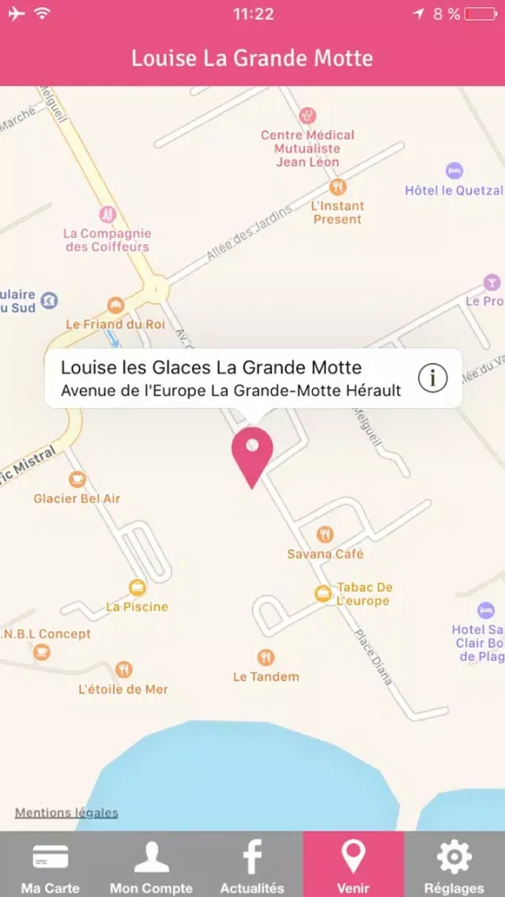 LOUISE La Grande Motte Ekran Görüntüleri