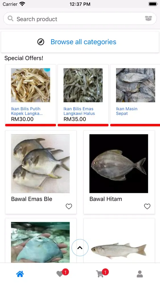 ABBA Fresh Market Ekran Görüntüleri