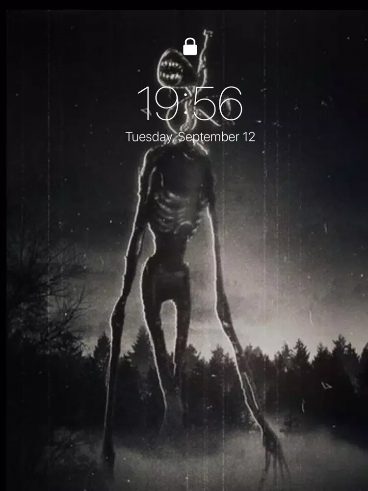 Siren Head Wallpaper iPad  Screenshots