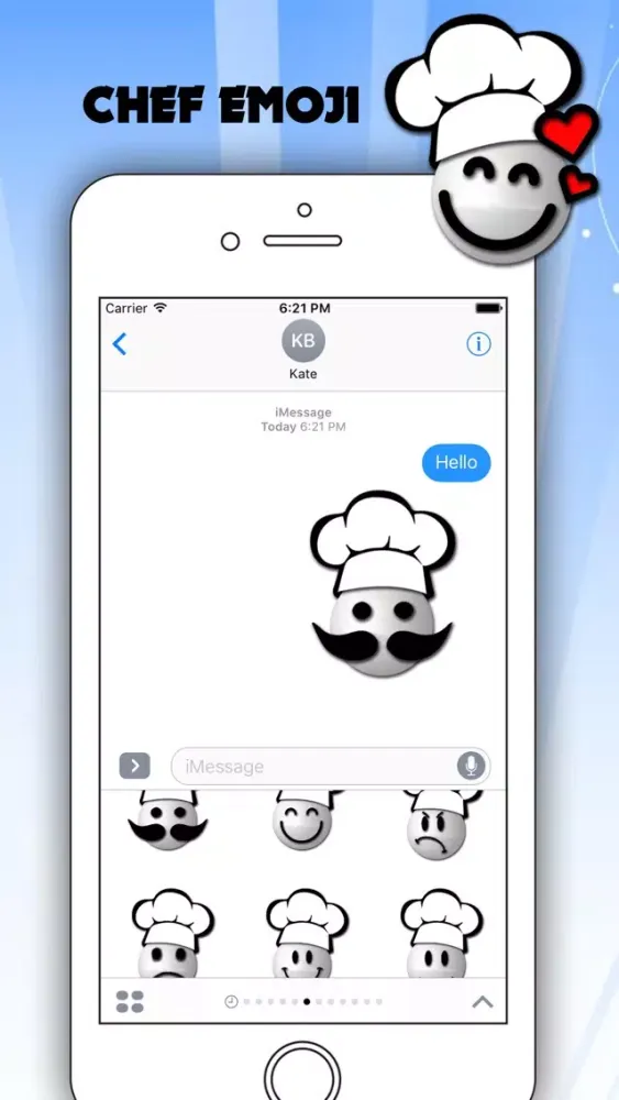 Ảnh chụp màn hình của Chef Emoticons