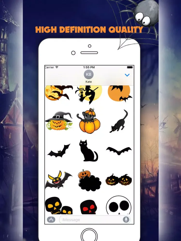 Zrzuty ekranu Halloween Best Stickers iPad 
