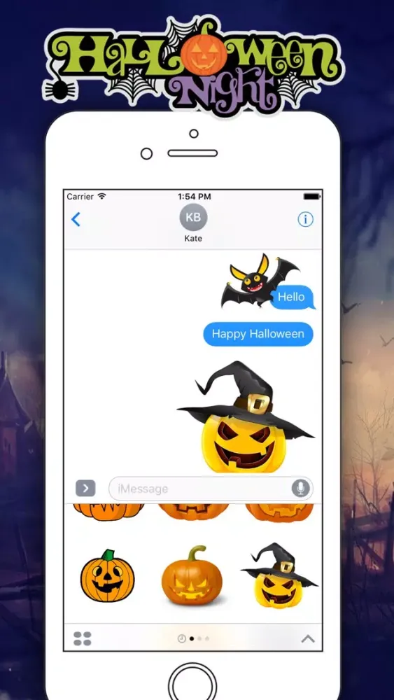 Zrzuty ekranu Halloween Best Stickers
