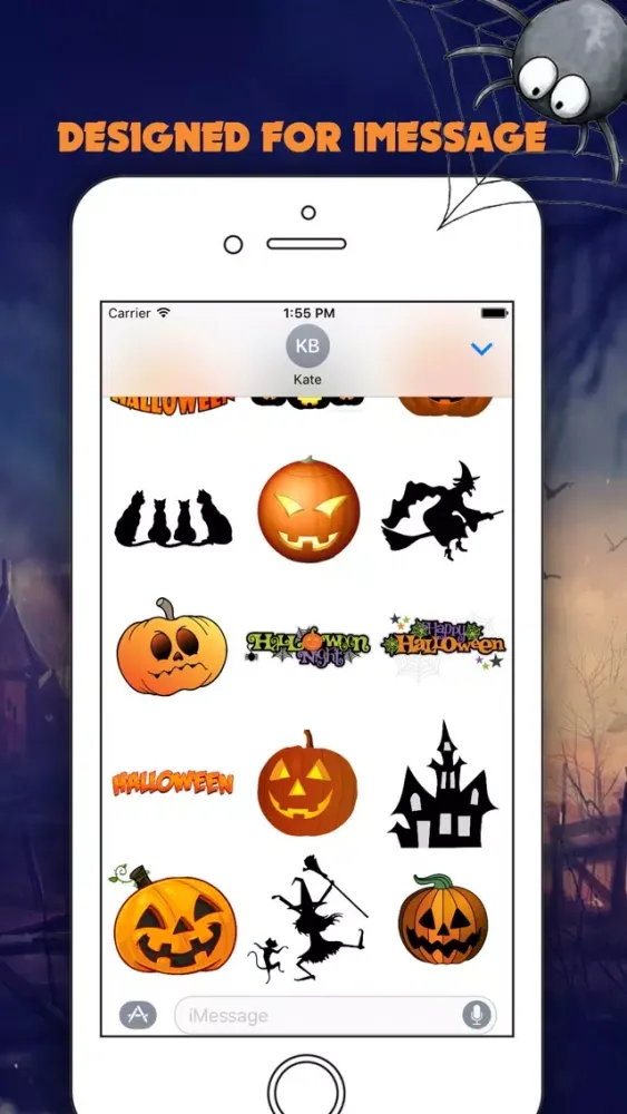 Zrzuty ekranu Halloween Best Stickers