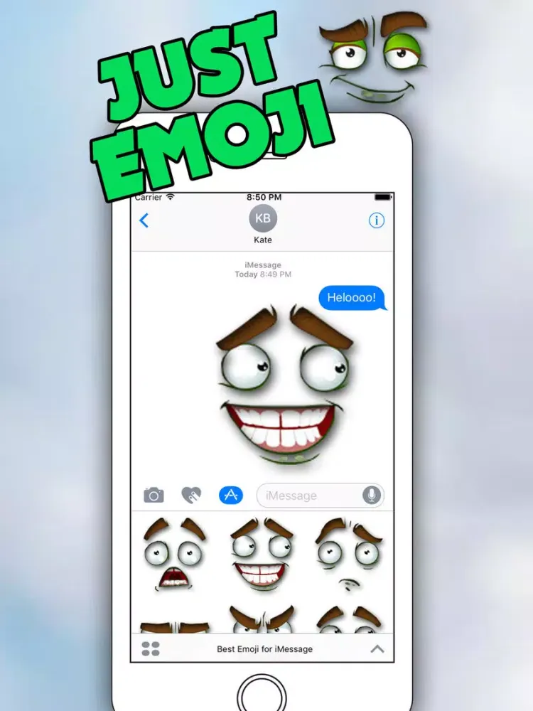 Just-Emoji iPad  スクリーンショット