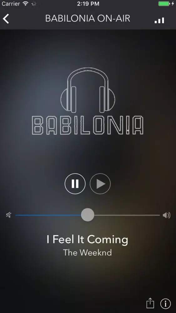 Скриншоты Radio Babilonia