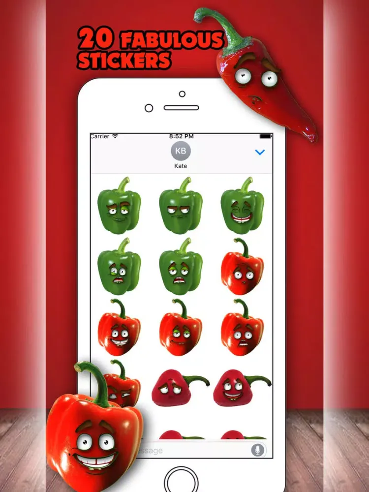 Tangkapan layar The Peppers Family iPad 