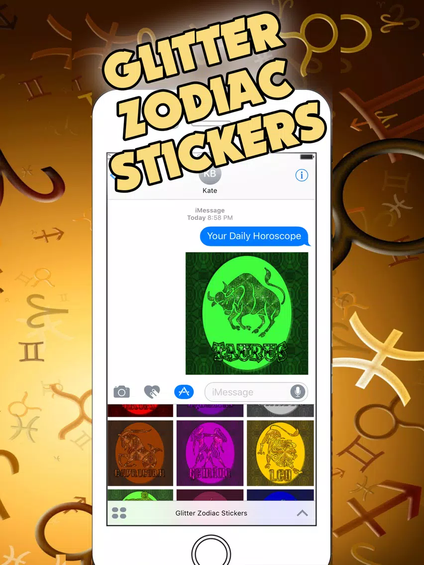 Zodiac for iMessage iPad 应用截图