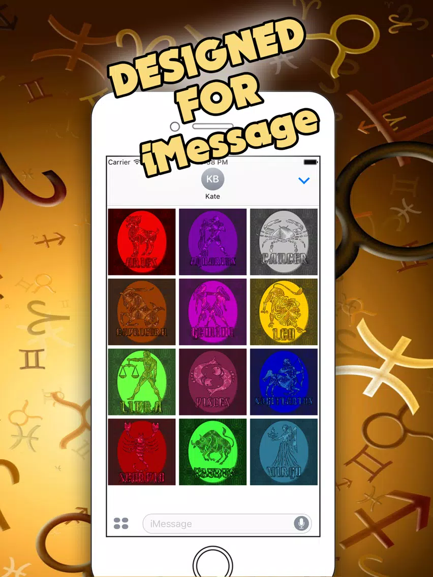 Zodiac for iMessage iPad 应用截图