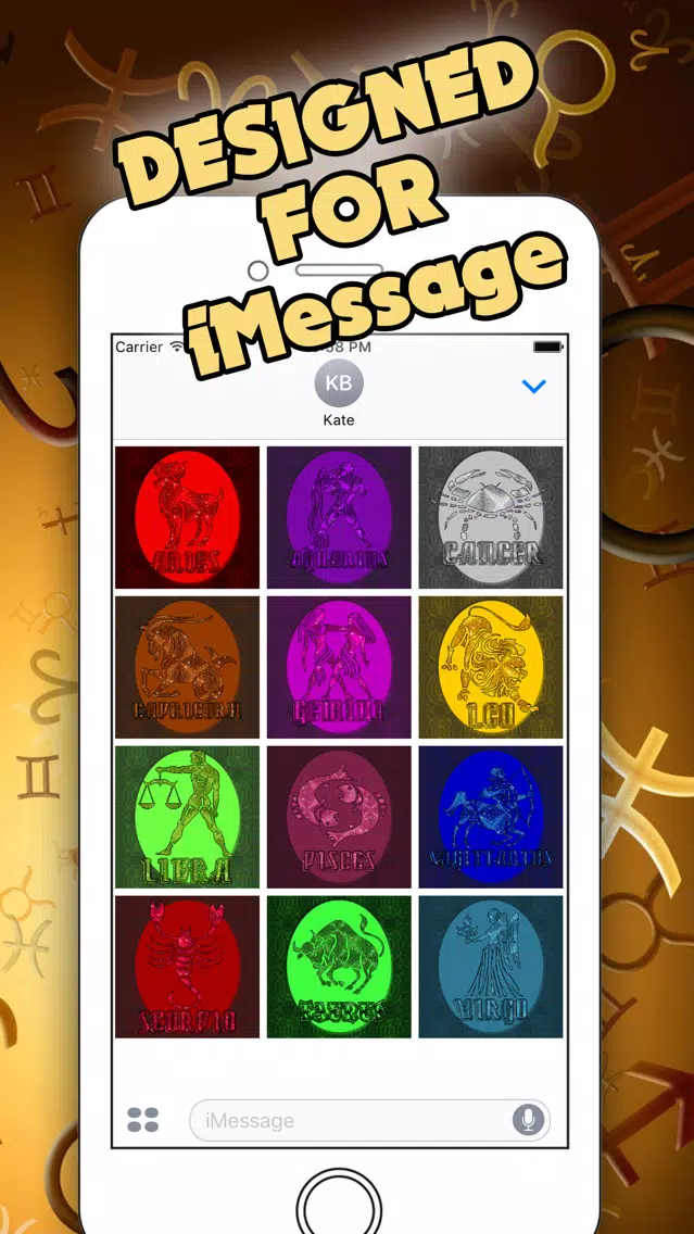 Zodiac for iMessage应用截图