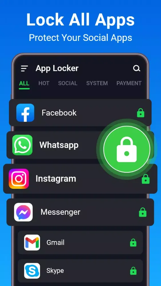 App Lock - Fingerprint Lock Screenshots