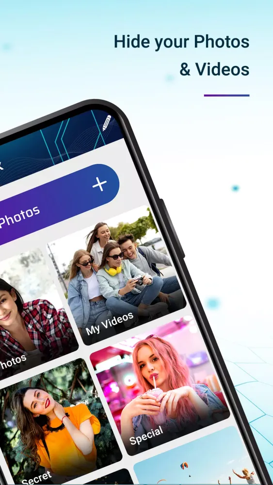 Capturas de tela do App Lock, Hide Photos & Videos