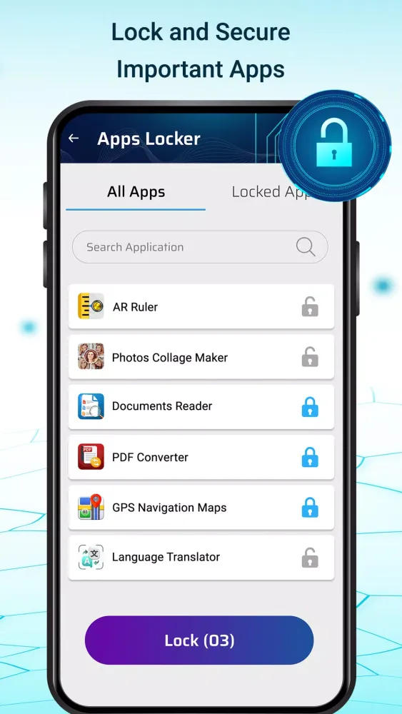 Capturas de tela do App Lock, Hide Photos & Videos