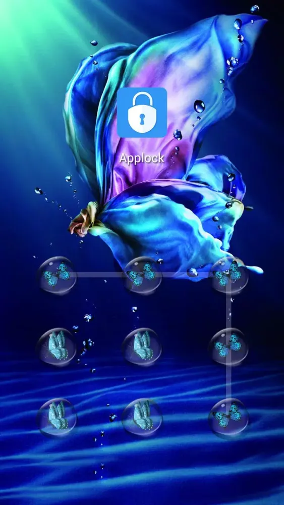 AppLock Theme Dream Butterfly Screenshots