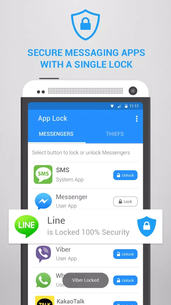 App Lock Security Screenshots
