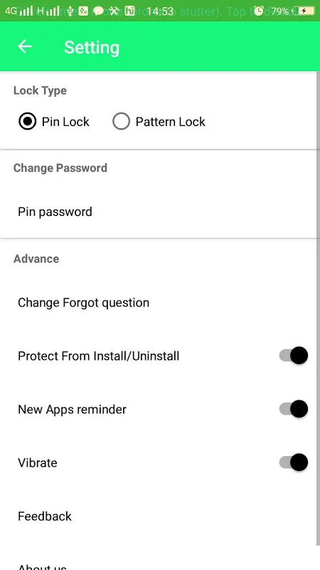 AppLock Screenshots