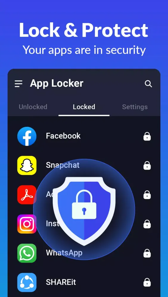 App Lock - Lock Apps, Pattern Screenshots