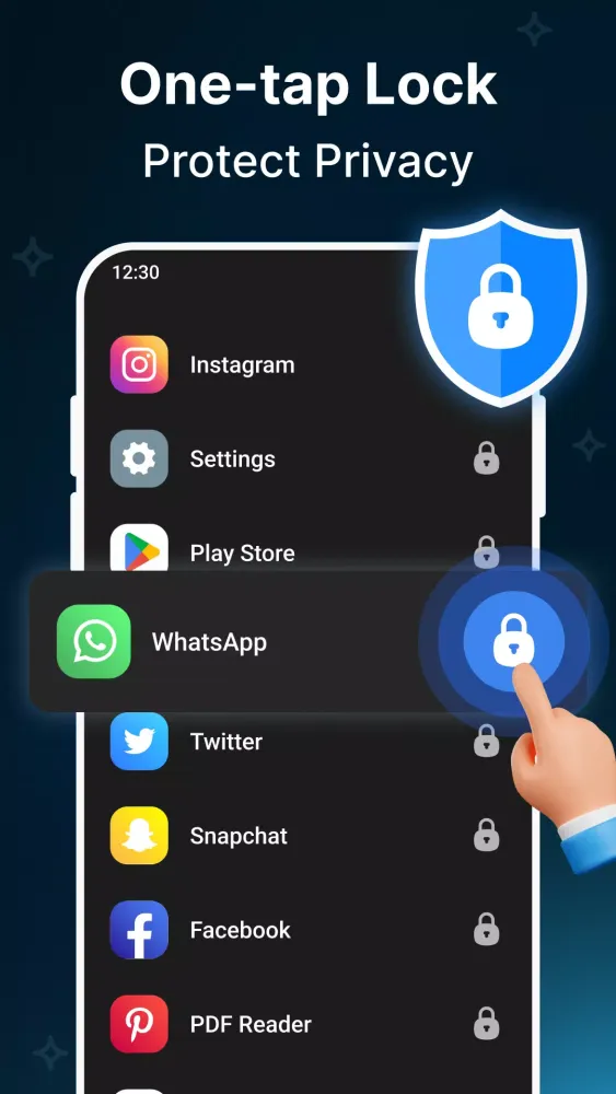 App Lock Password: Photo Vault Screenshots