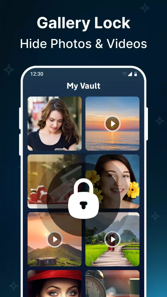 App Lock Password: Photo Vault Screenshots