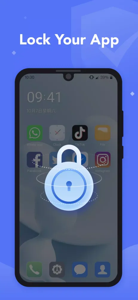 Screenshot di Lockio, Fingerprint App locker