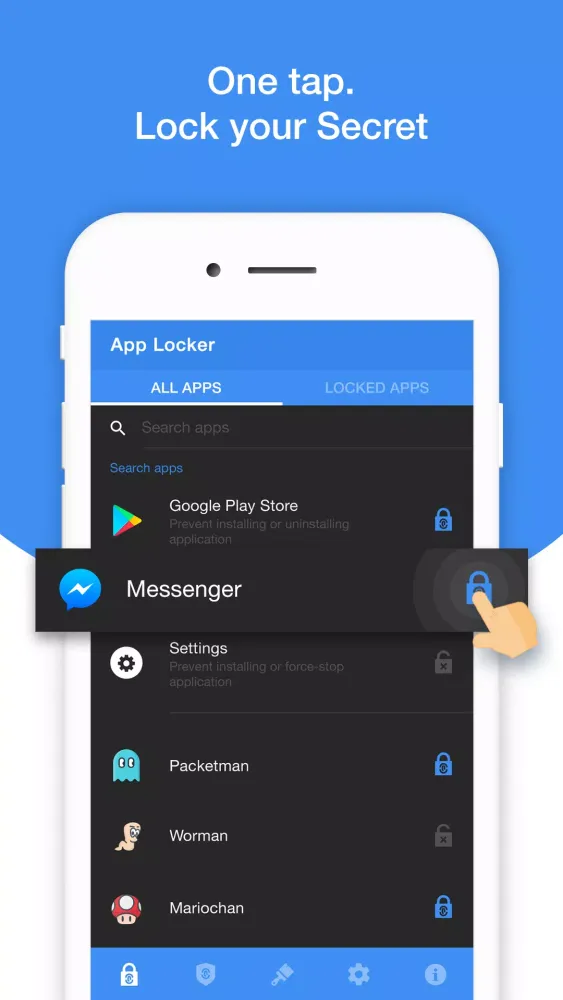 Applock Finger Ekran Görüntüleri