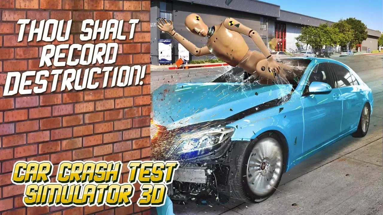 Car Crash Test Simulator 3D Screenshots