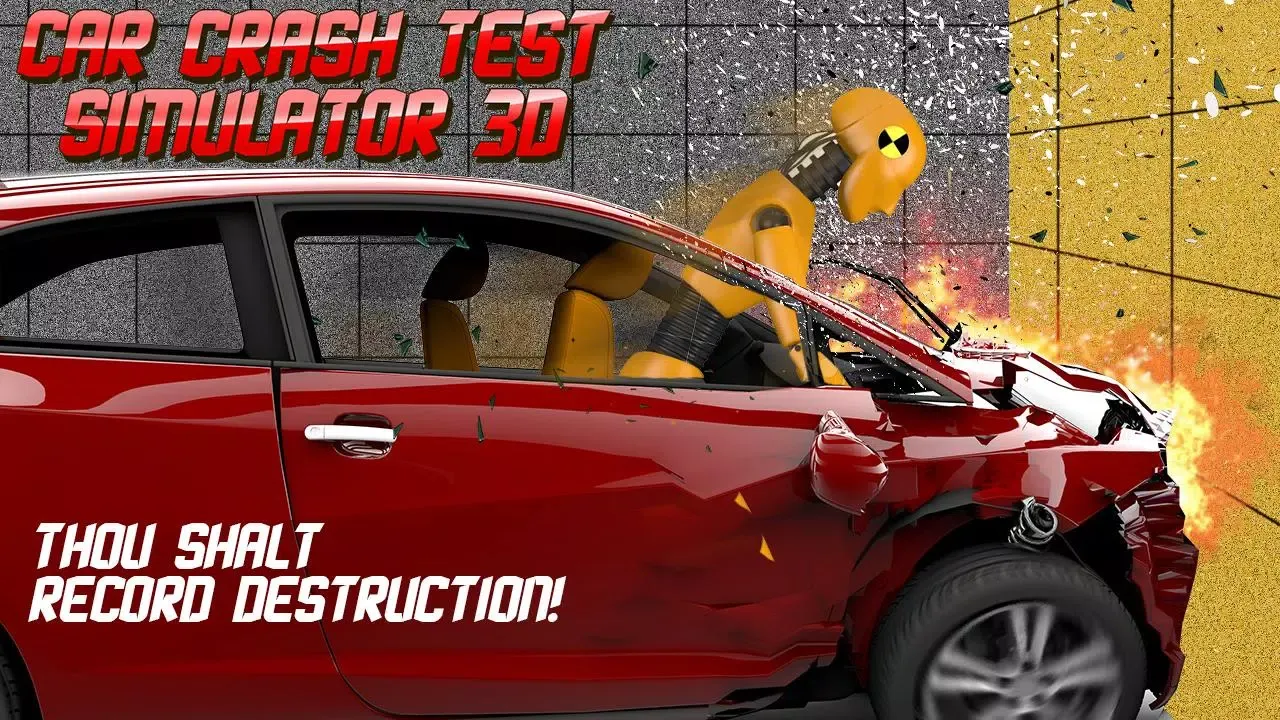 Car Crash Test Simulator 3D Screenshots