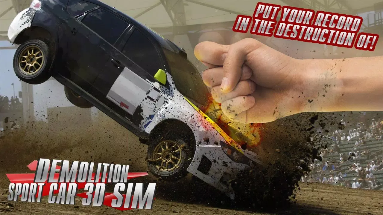 Demolition Sport Car 3D Sim Screenshots