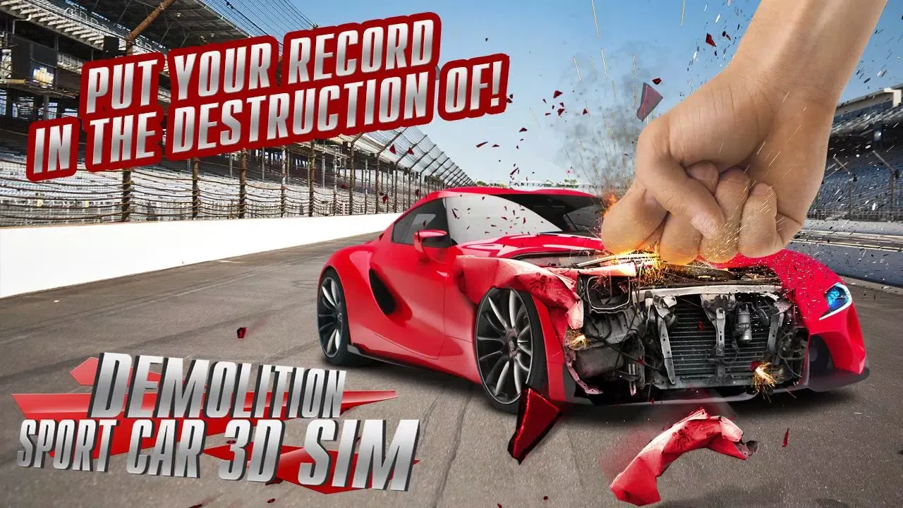 Demolition Sport Car 3D Sim Screenshots