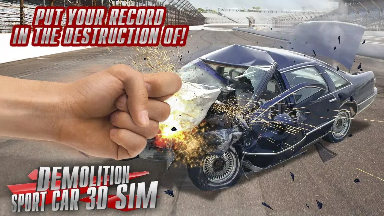 Demolition Sport Car 3D Sim Screenshots
